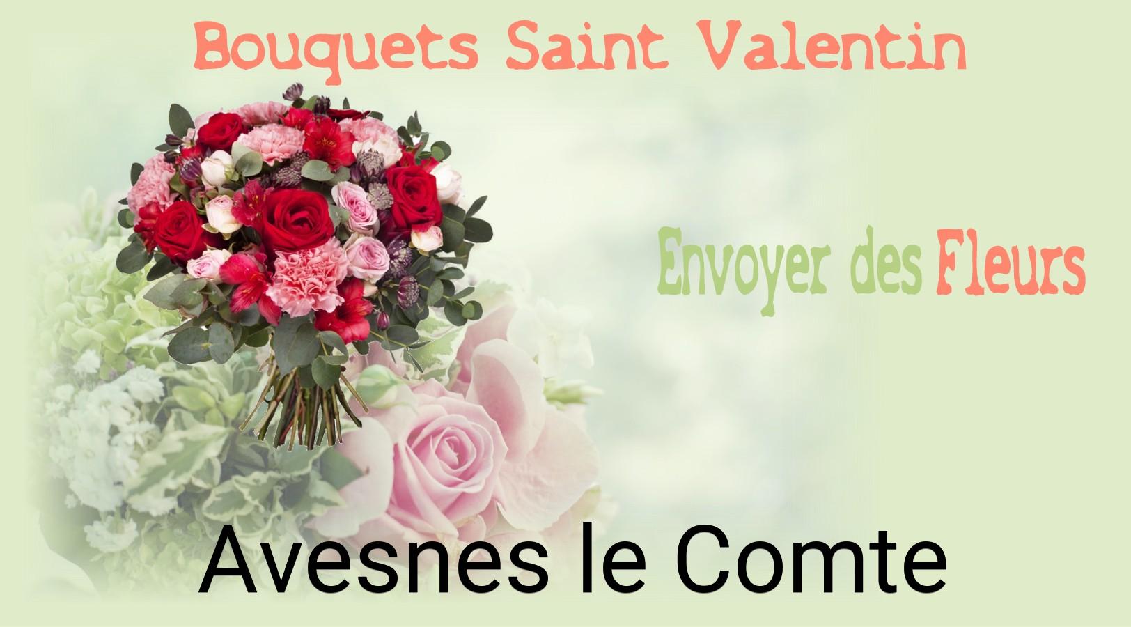 Roses de Saint-Valentin livrées à Avesnes-le-Comte